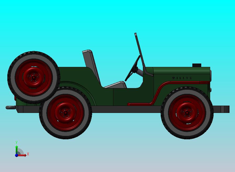 吉普车威利茨1954