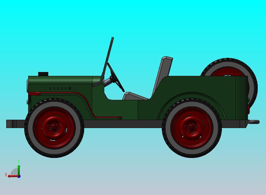 吉普车威利茨1954