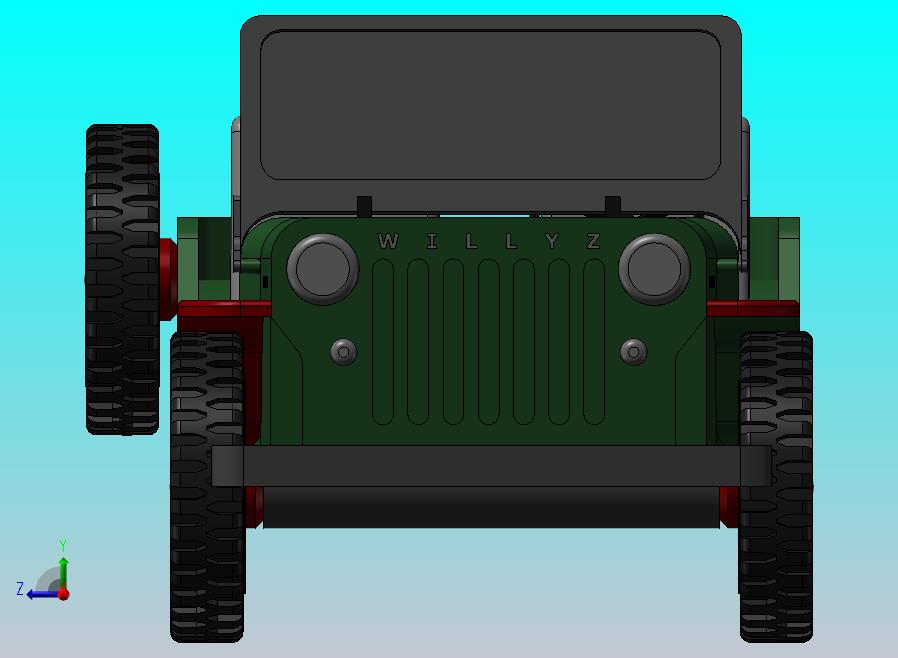 吉普车威利茨1954