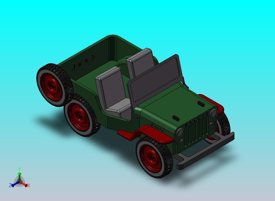 吉普车威利茨1954