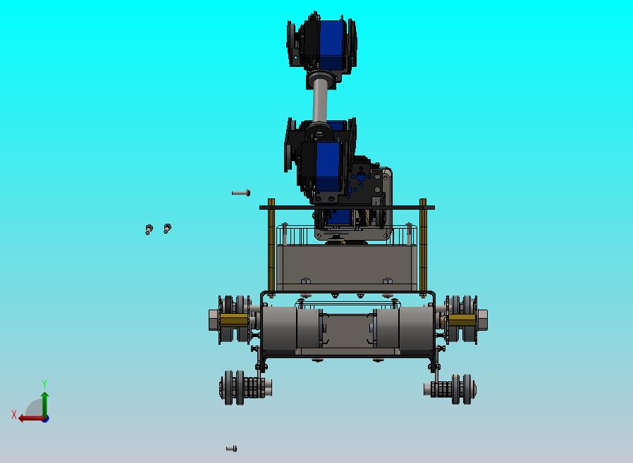检查履带机器人
