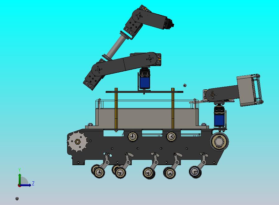 检查履带机器人