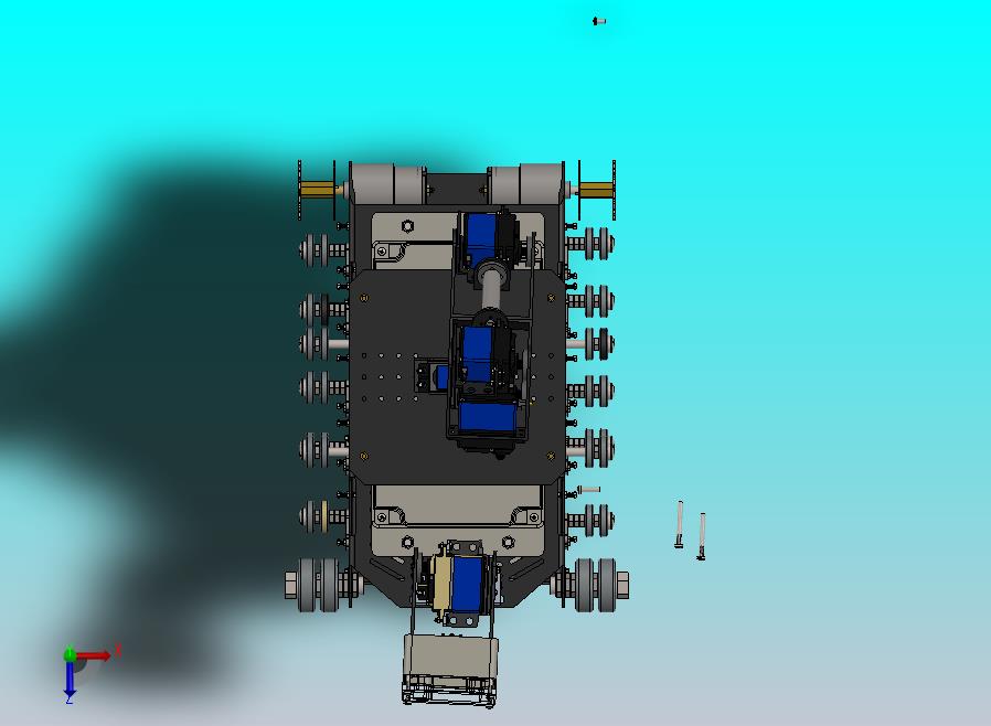检查履带机器人