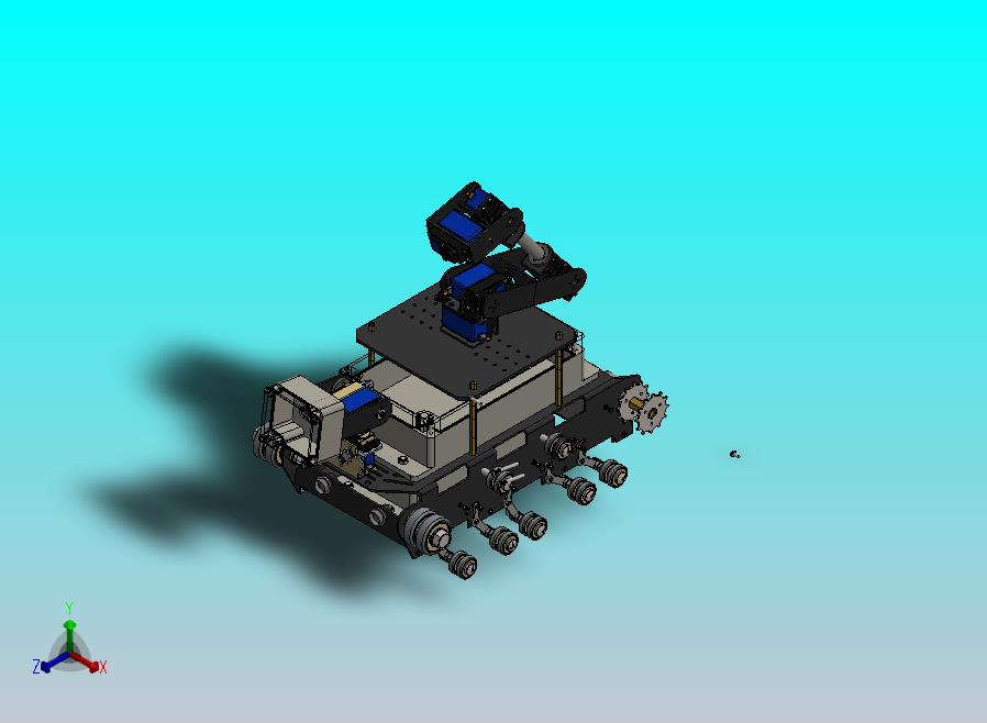 检查履带机器人