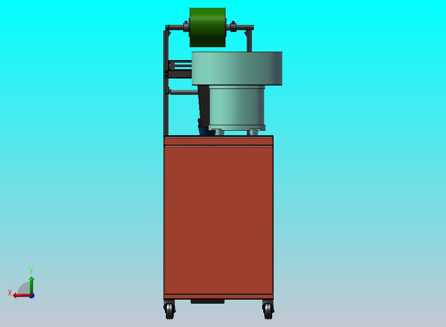 颗粒包装机模型