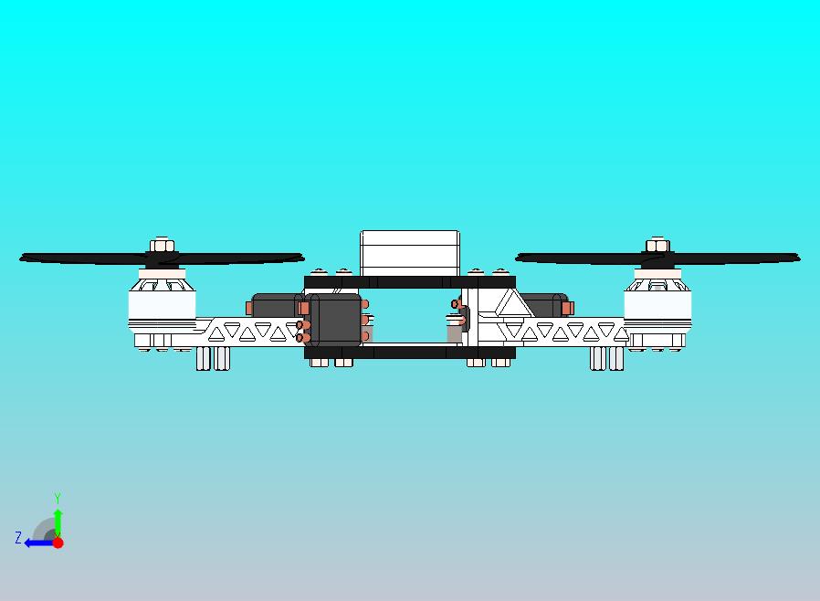 迷你版四轴飞行器