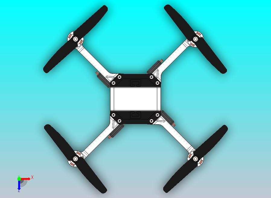 迷你版四轴飞行器