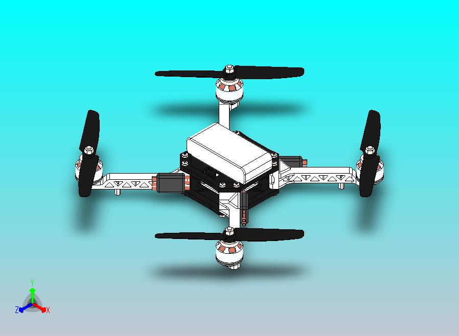 迷你版四轴飞行器