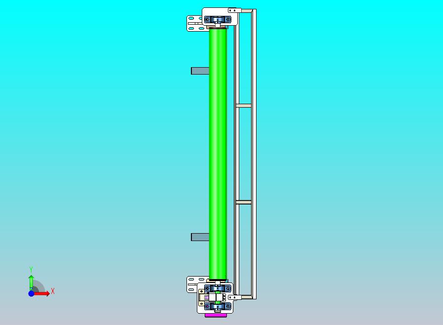 气动卷帘门设计