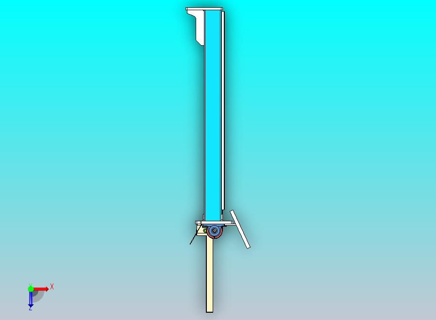 气动卷帘门设计