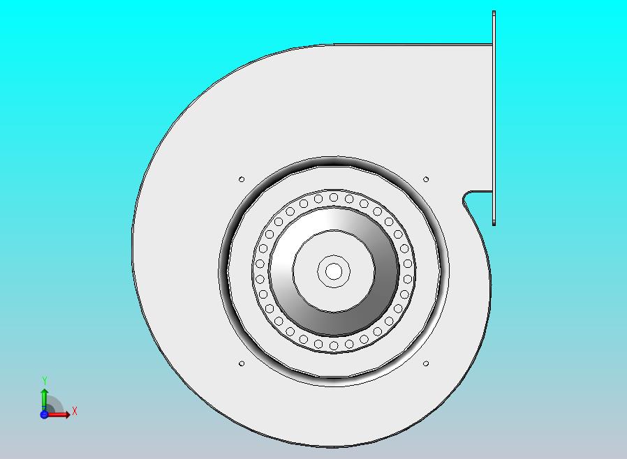前倾式离心风机