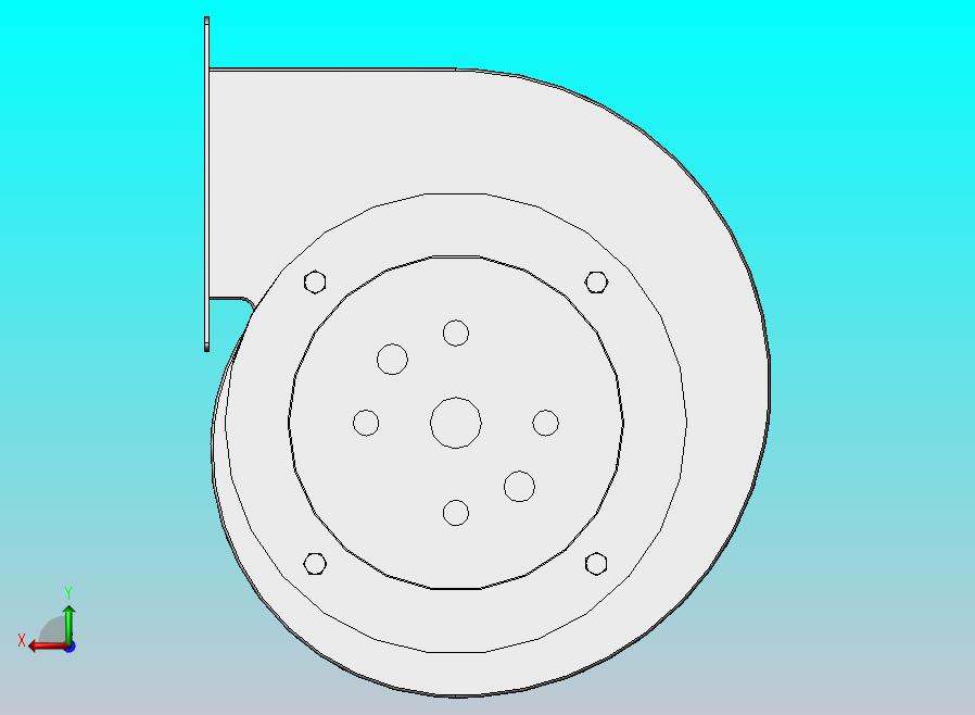 前倾式离心风机