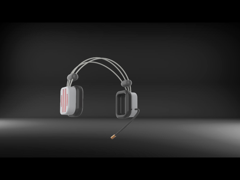 时尚游戏耳机