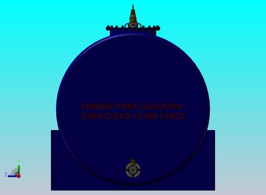 燃料运输罐模型