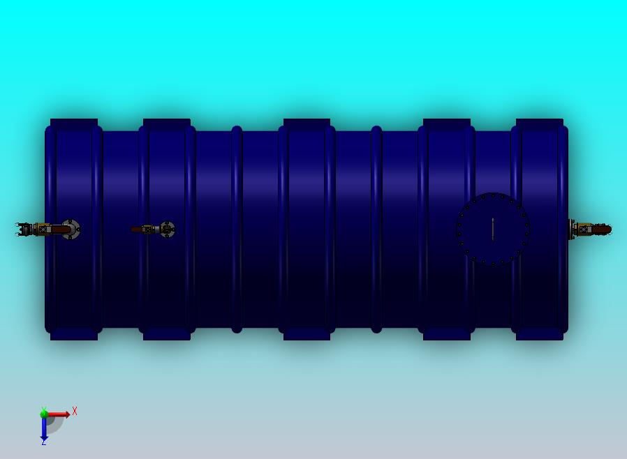 燃料运输罐模型