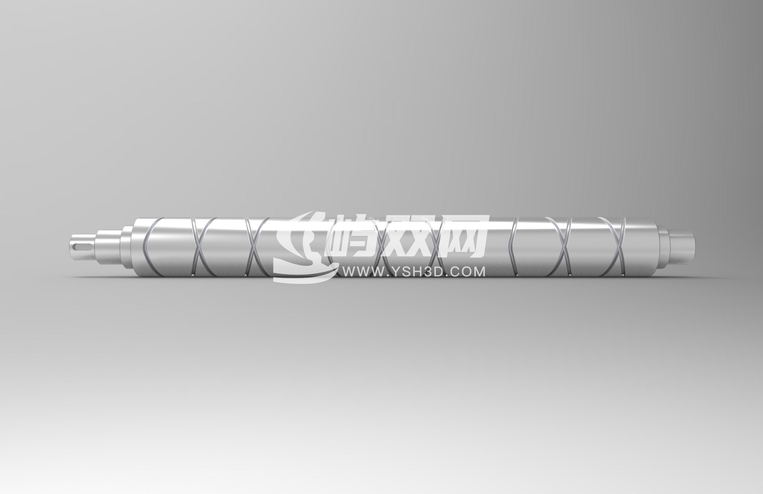 往复丝杆槽辊设计