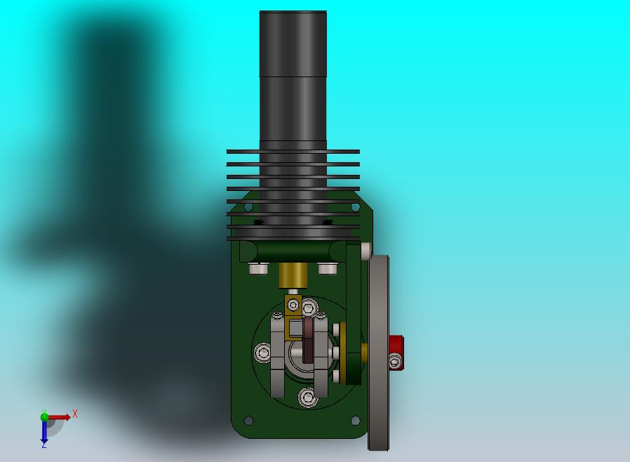 卧式斯特林发动机
