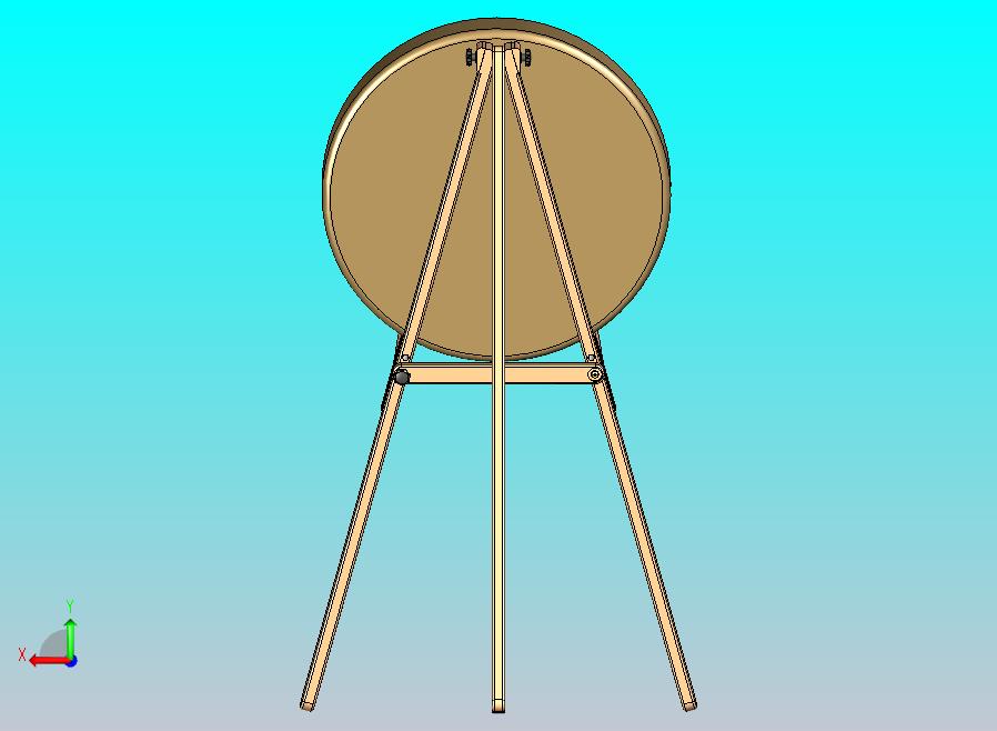 弓目标支架可折叠三脚架