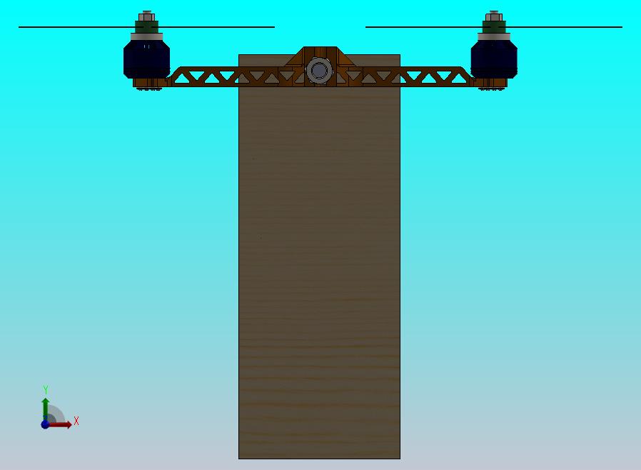 单轴无人机实验装置