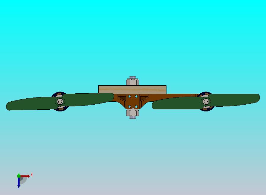 单轴无人机实验装置