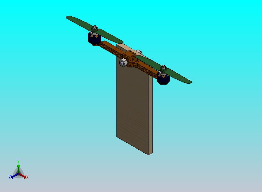 单轴无人机实验装置