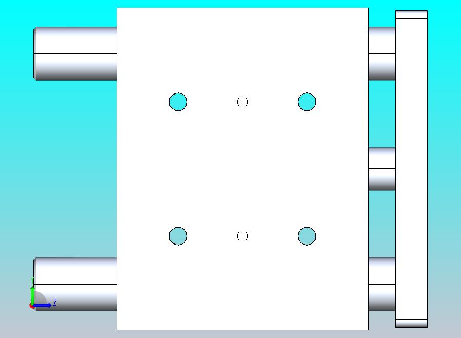 气动防旋转气缸