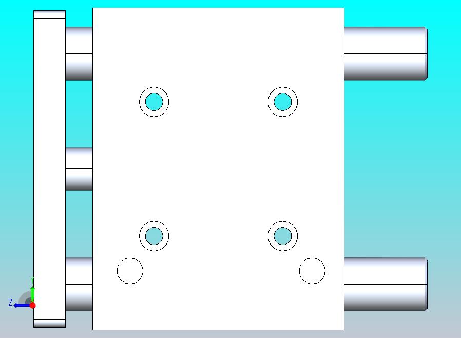 气动防旋转气缸