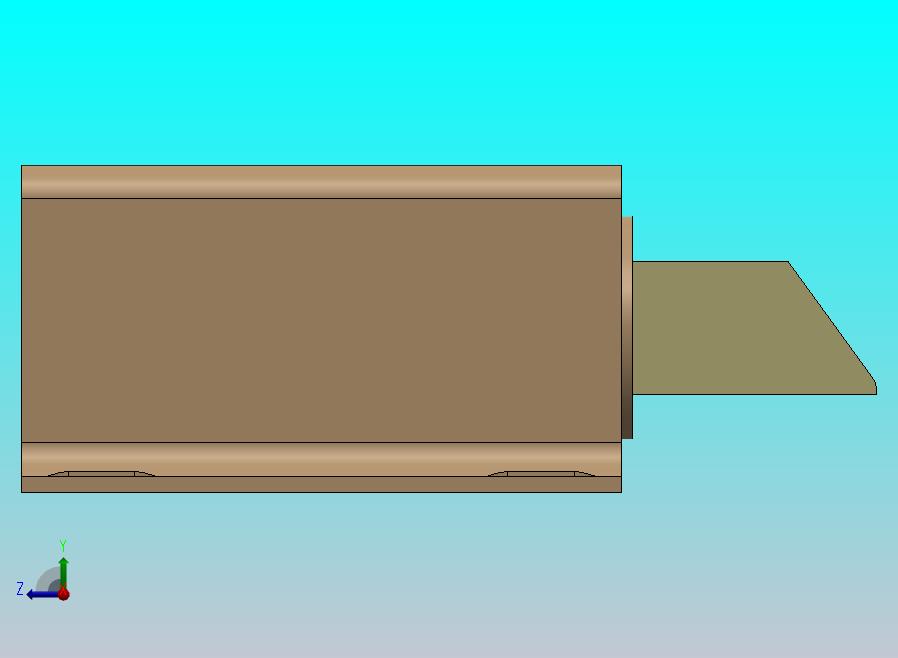 电磁锁占位模型