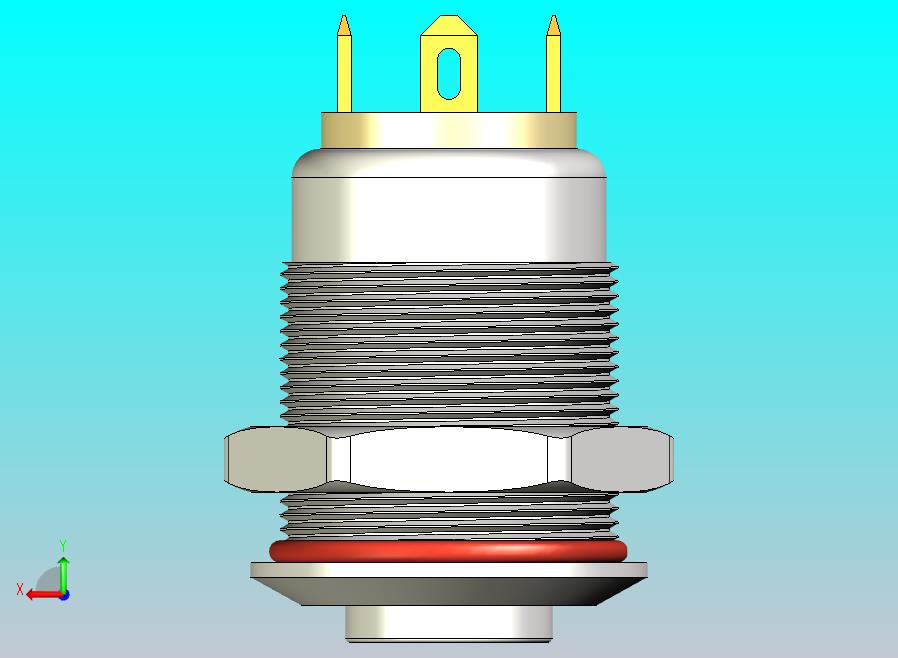 按钮 12mm ROCPU TE