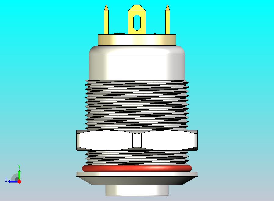 按钮 12mm ROCPU TE
