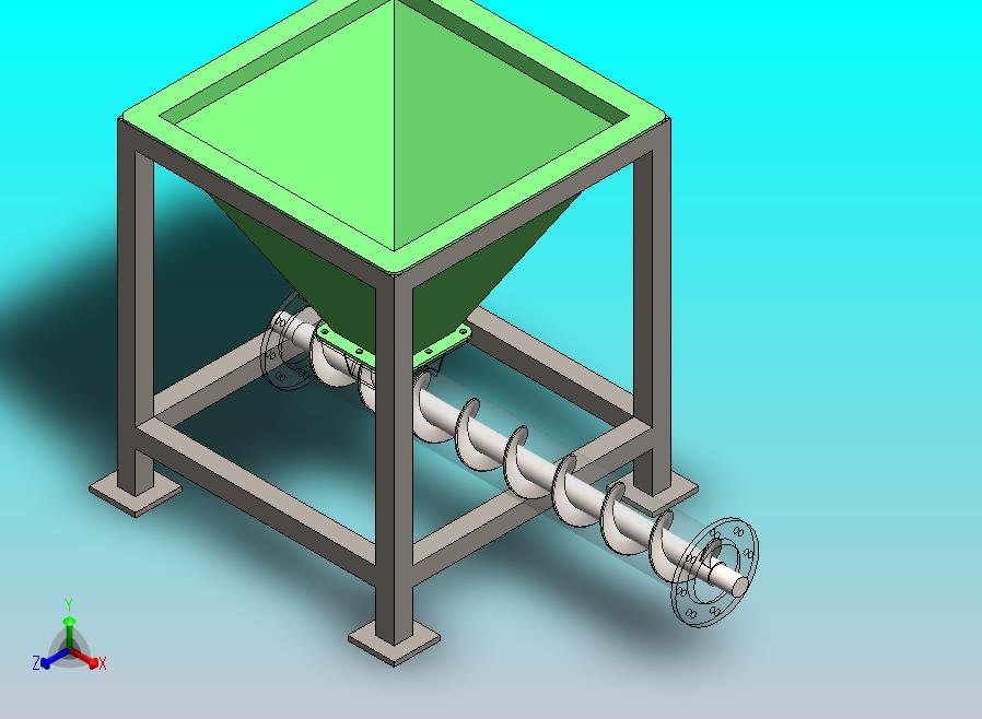 工业料斗螺杆机