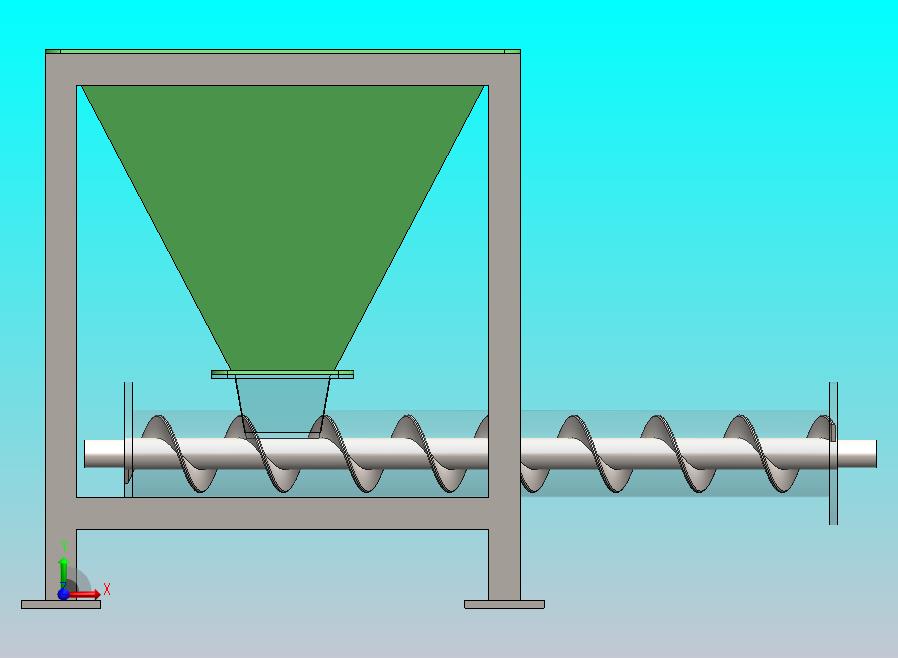工业料斗螺杆机