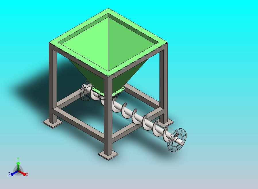 工业料斗螺杆机