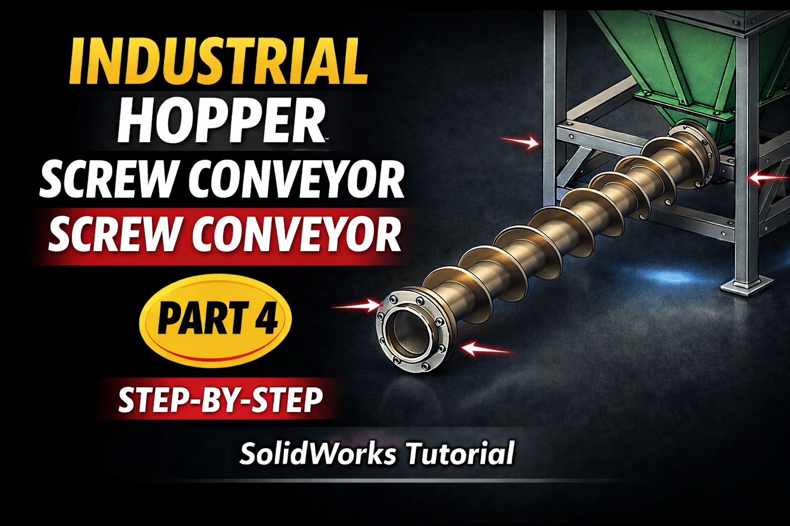 工业料斗螺杆机