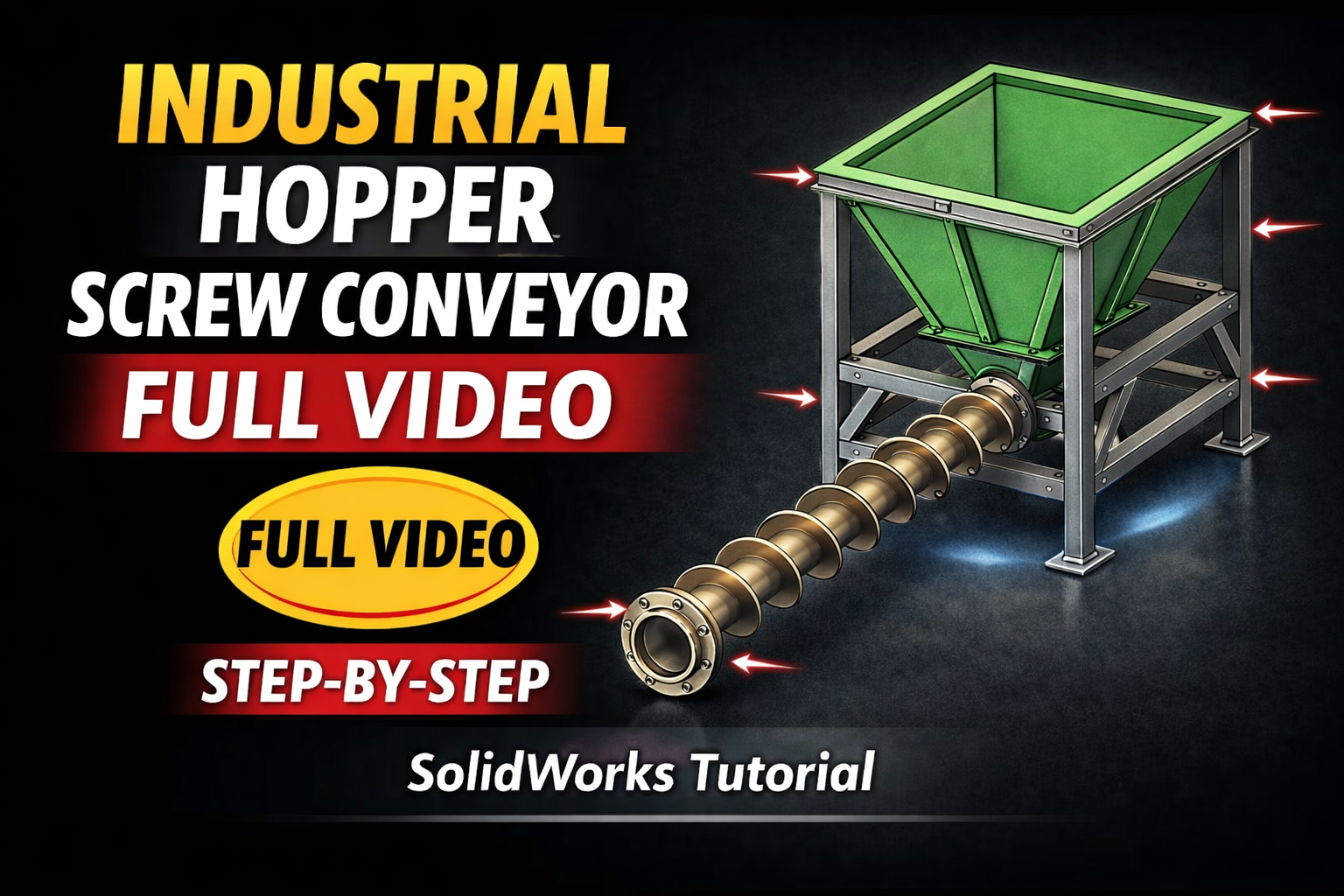 工业料斗螺杆机