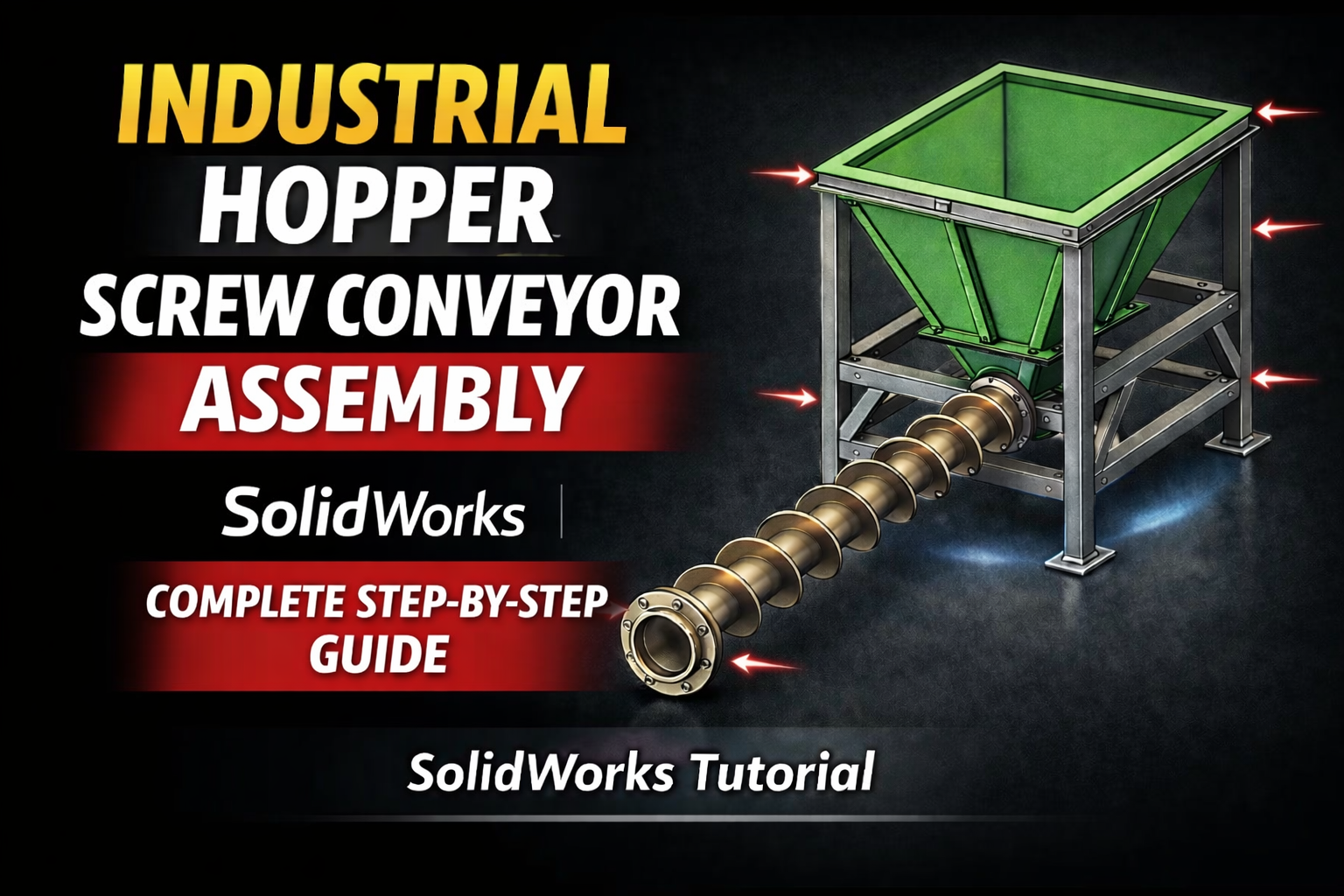 工业料斗螺杆机