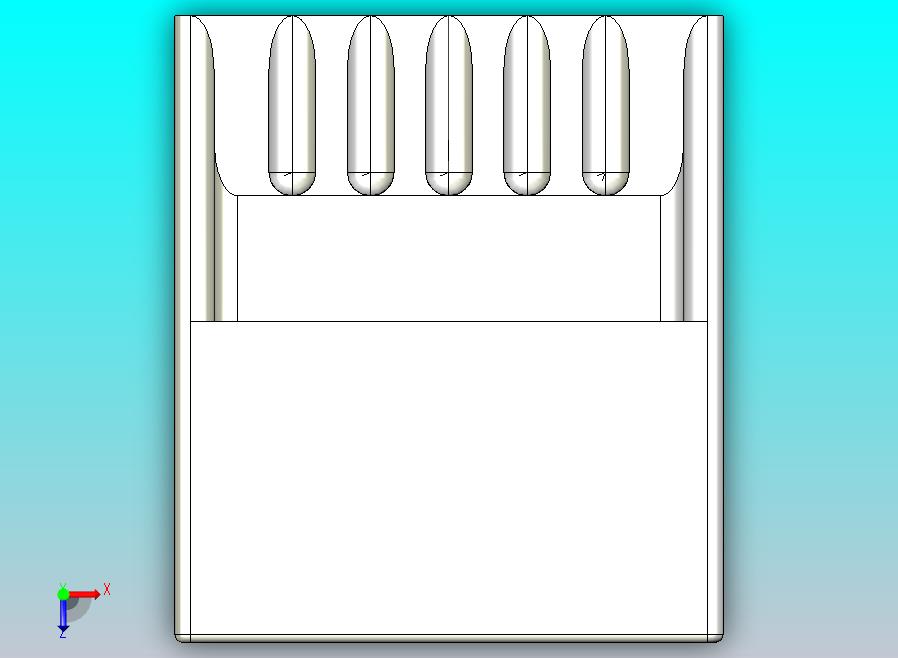 18650 2S电池收纳盒