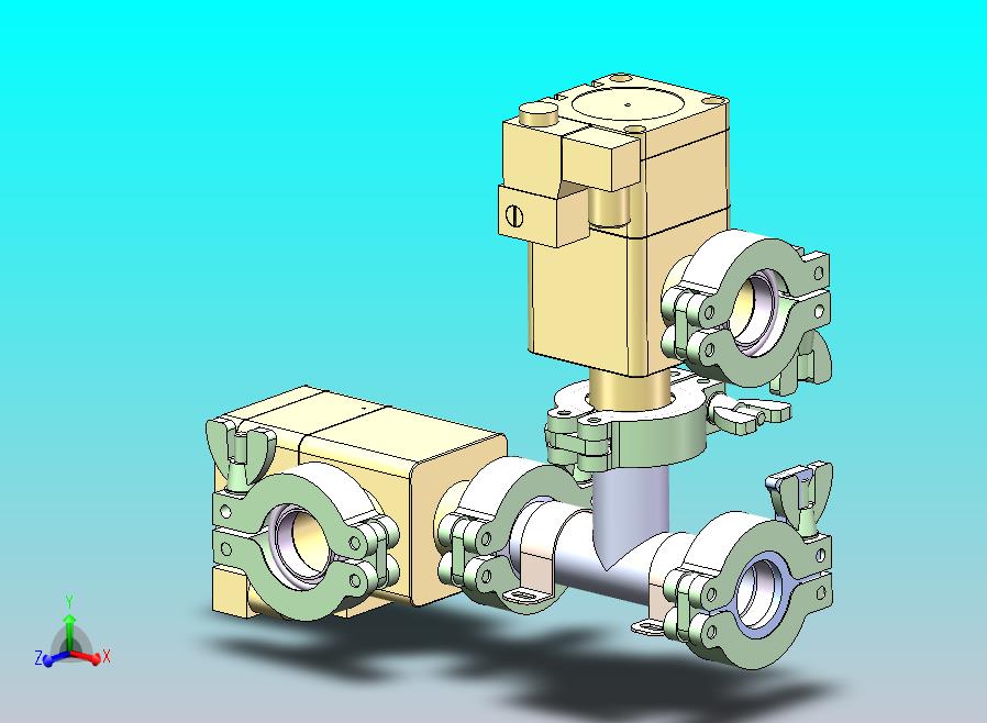 三管路控制开关