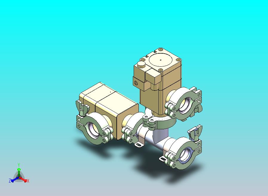 三管路控制开关