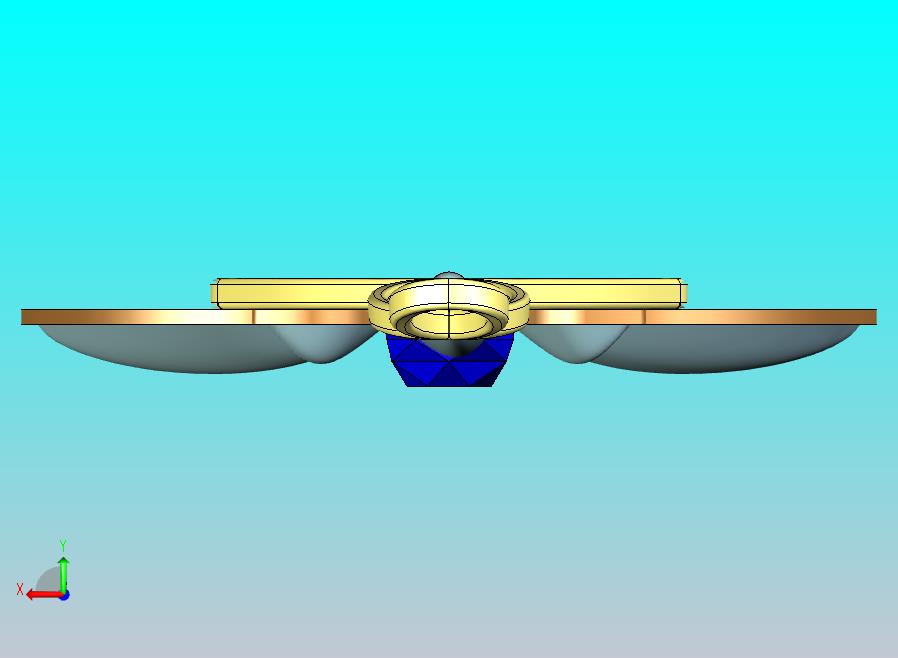 首饰挂件参数化建模图