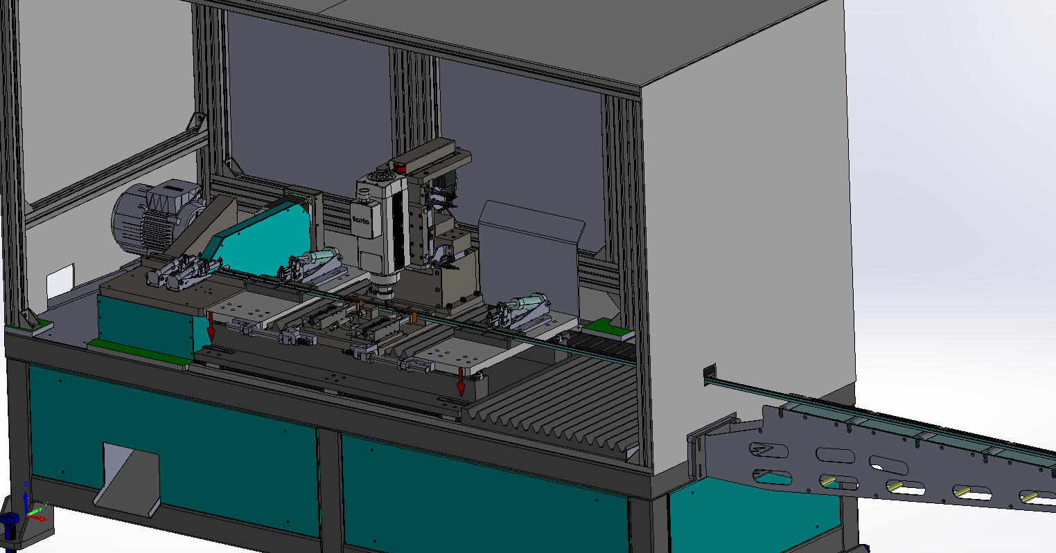 全自动分步钻孔切片机。