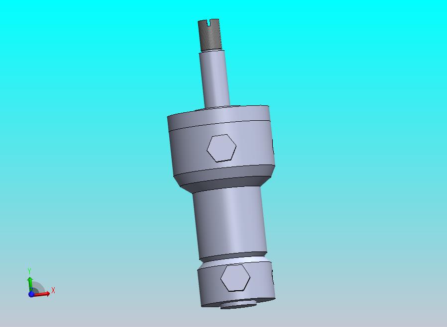 焊接式液压缸（带前安装法兰）25x12x10 mm