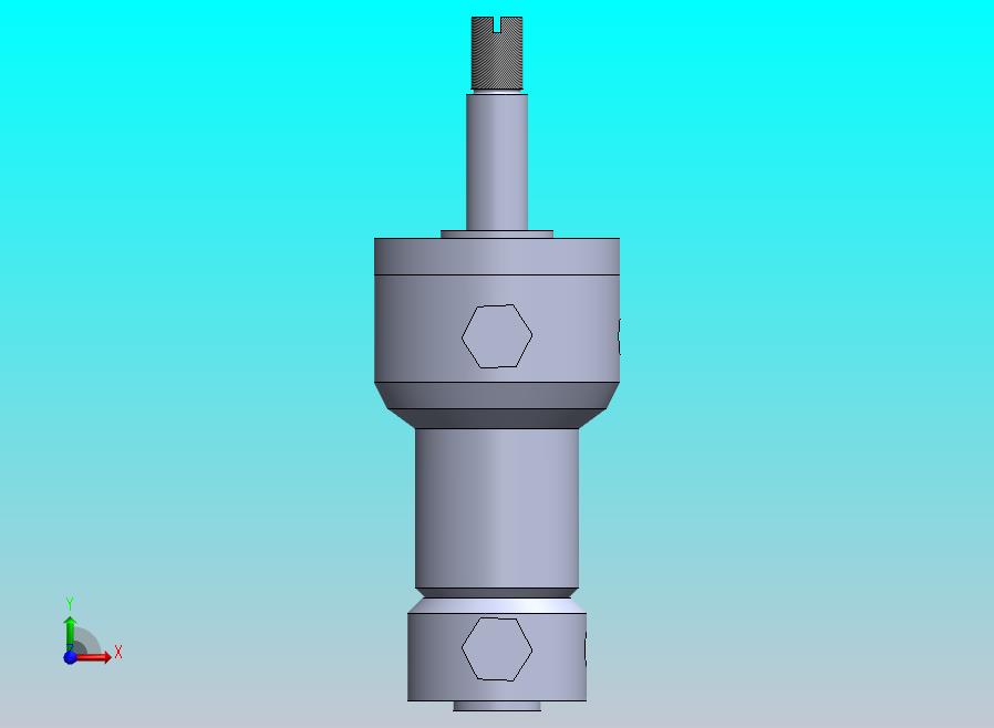 焊接式液压缸（带前安装法兰）25x12x10 mm