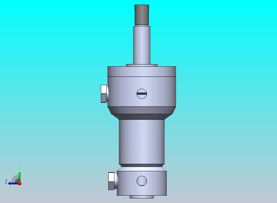 焊接式液压缸（带前安装法兰）25x12x10 mm