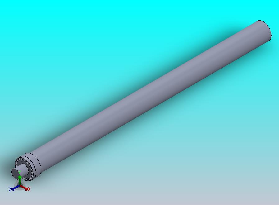 零件的一些设计（液压缸-无装配-带图纸）杆直径=100mm