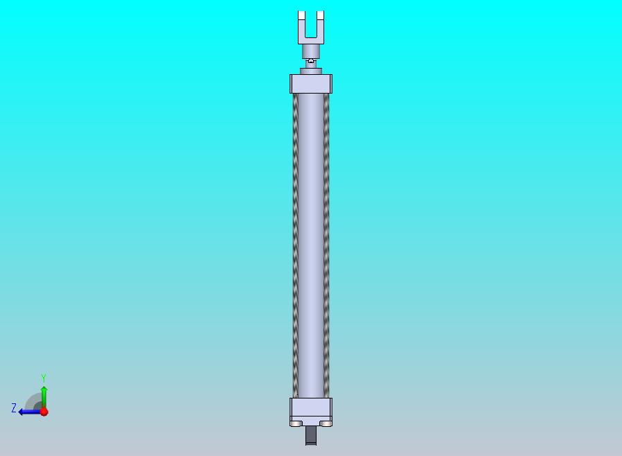 拉杆气缸（带库欣）40x16x400 mm