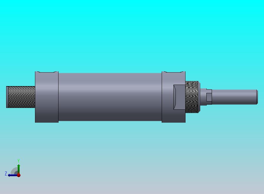 圆形气缸40x16x60毫米 (1)