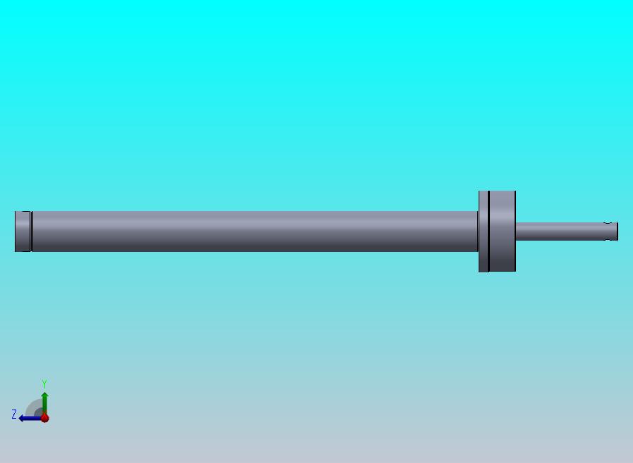 焊接型液压缸（带前端安装法兰） 80x45x1000 mm