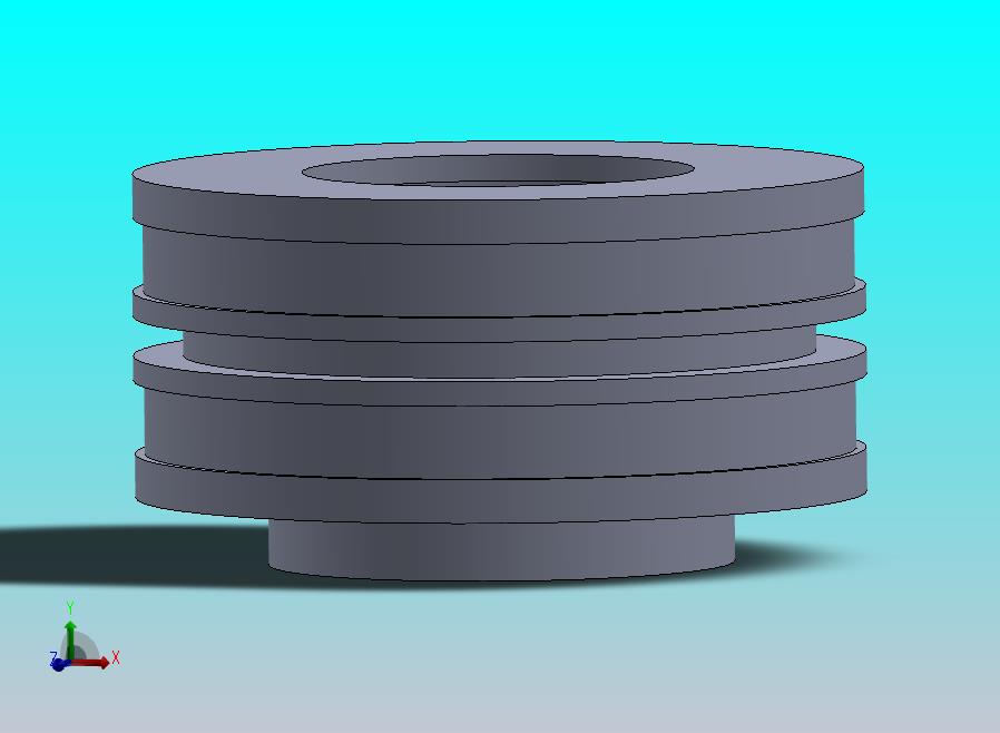 液压缸活塞（直径=150毫米，长度=80毫米）