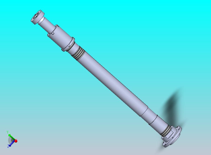 螺纹类型 液压缸 50x45x606毫米